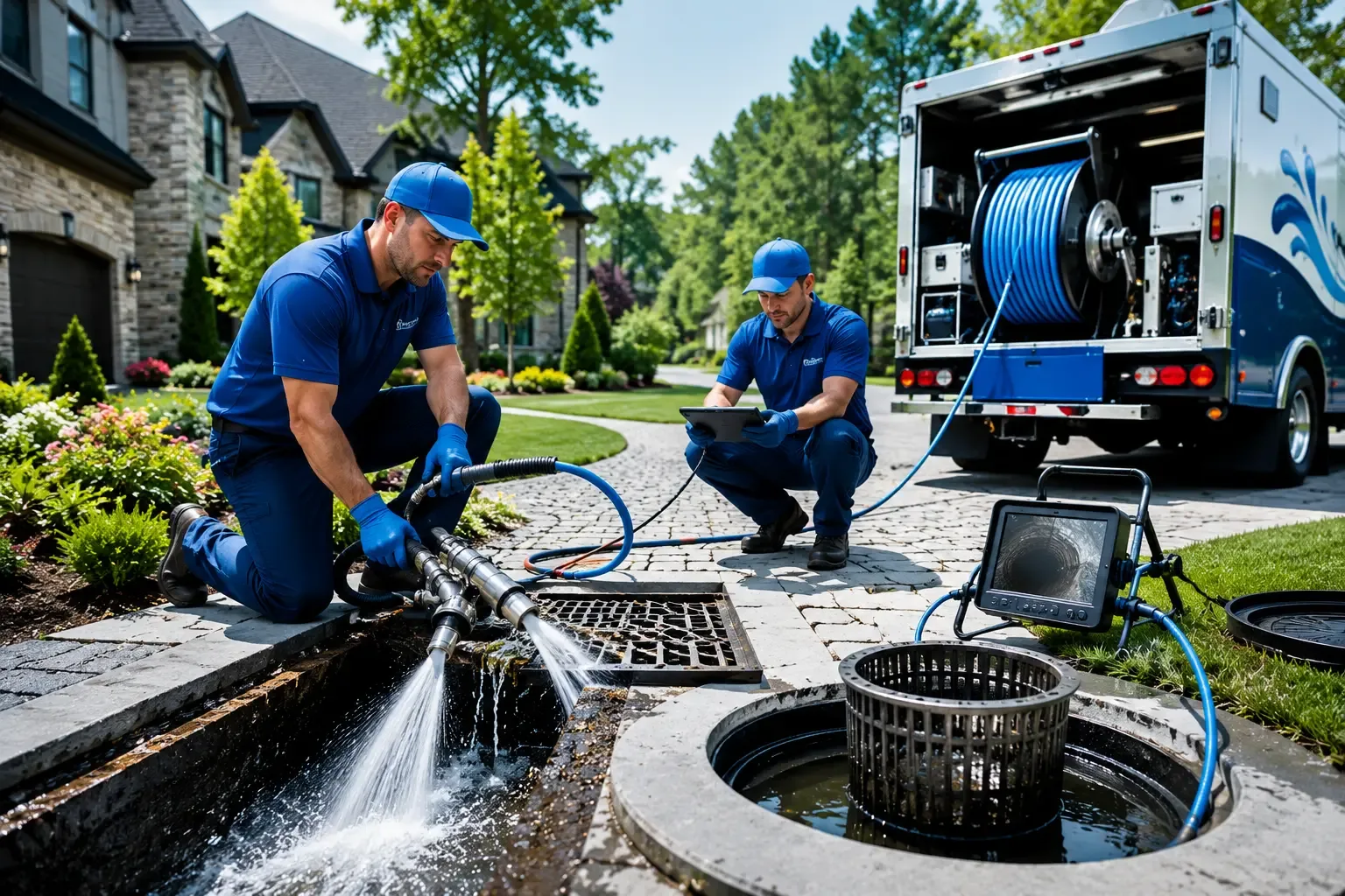 Local outdoor drain cleaning professionals in Newark Valley, NY